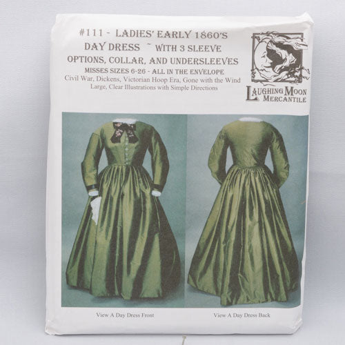 Information for Day Dress for the 1860's Pattern Information for Day Dress for the 1860's Pattern