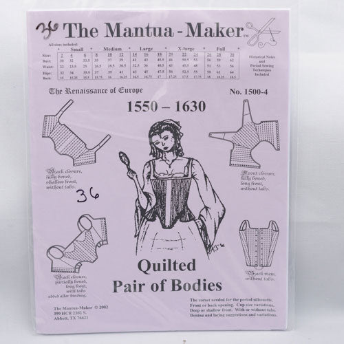 Instructions for The Mantua Maker Elizabethan Corset Pattern Instructions for The Mantua Maker Elizabethan Corset Pattern