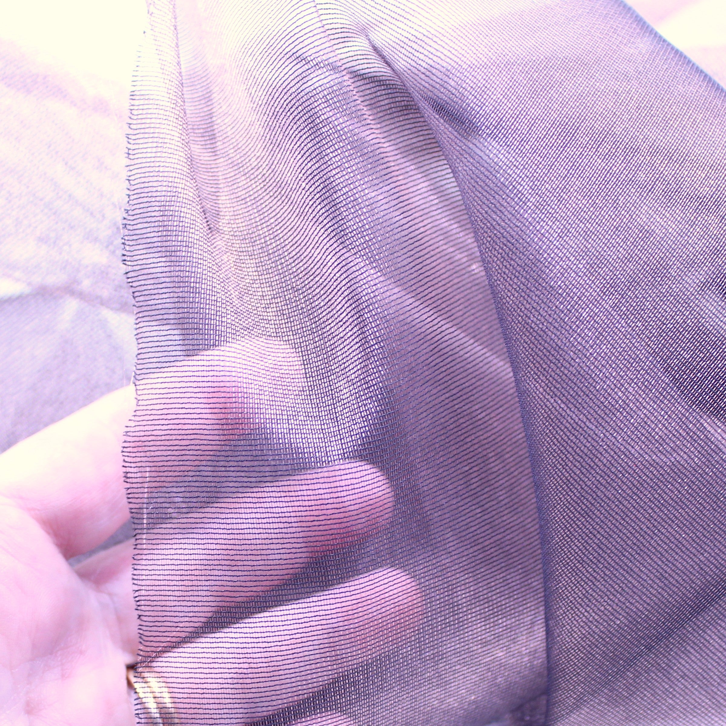 Shimmery mesh, dark brown