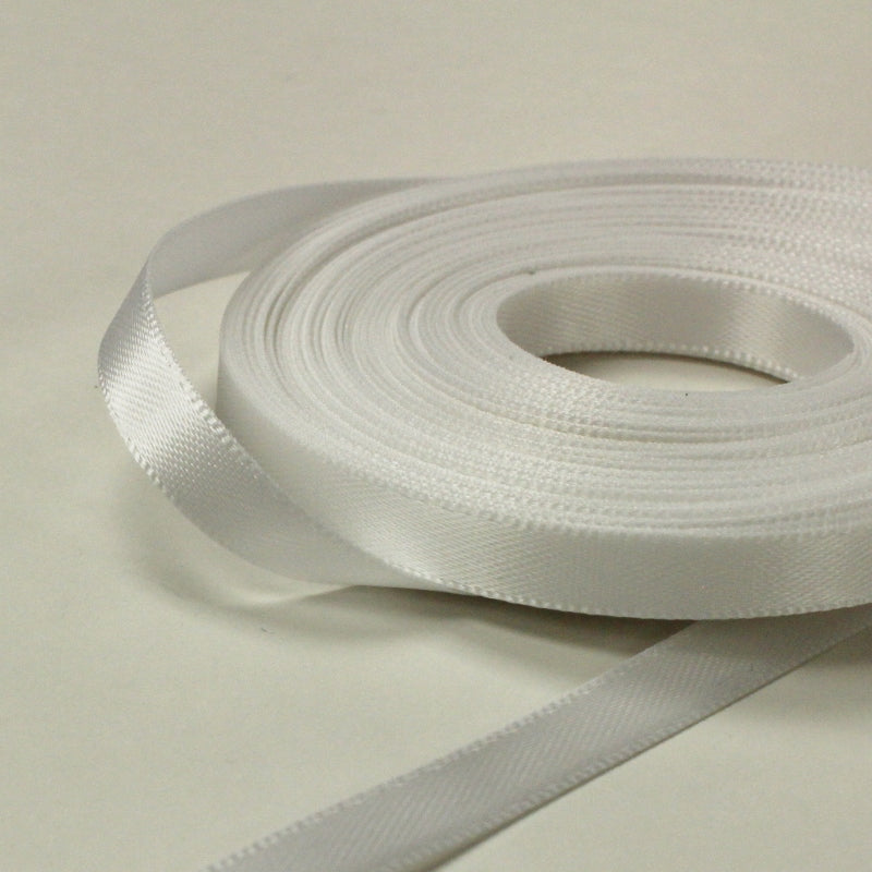 Ribbon, double faced satin, 6mm 100% Polyester