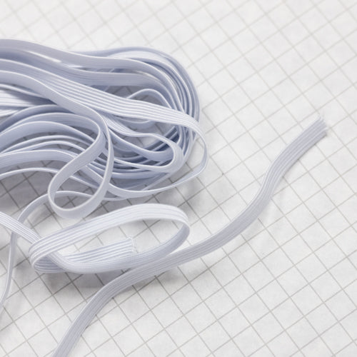 Elastic, 5mm (3/16 inch) White