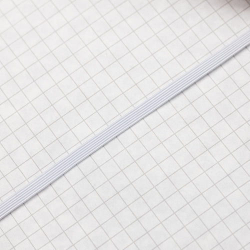 Elastic, 5mm (3/16 inch) White