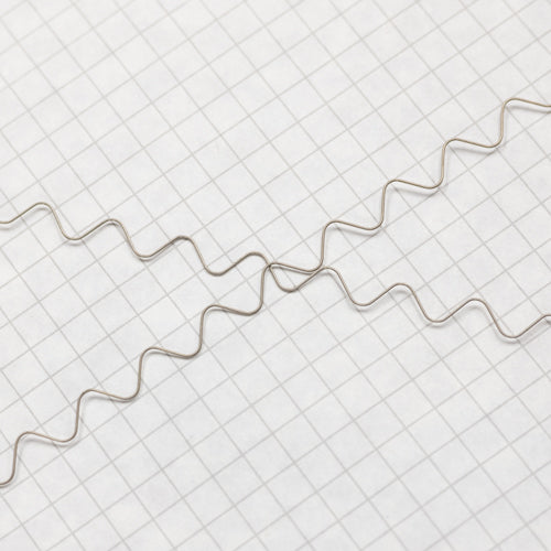 Zigzag wires - Wiggle bones - Collar wires 19cm long (7 1/2in)