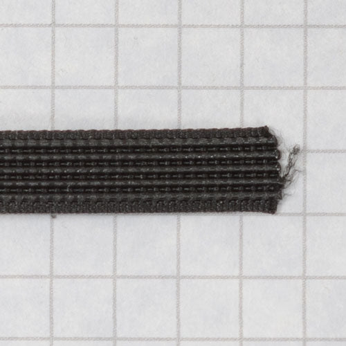 Woven boning like Rigelene 8mm wide (5/16 inch) Black