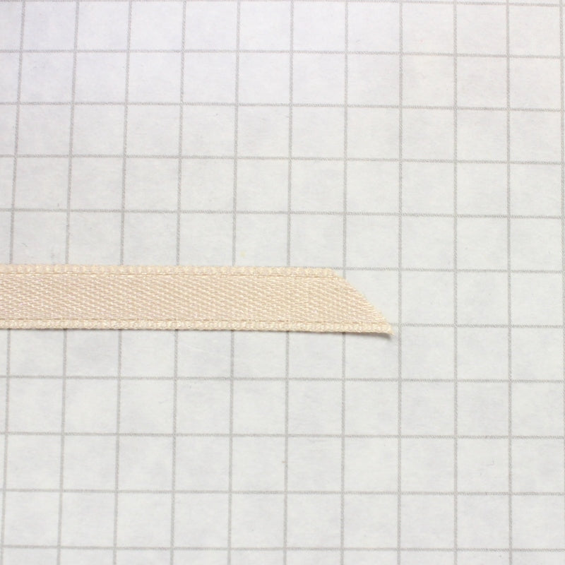 corset lacing ribbon, beige 6mm