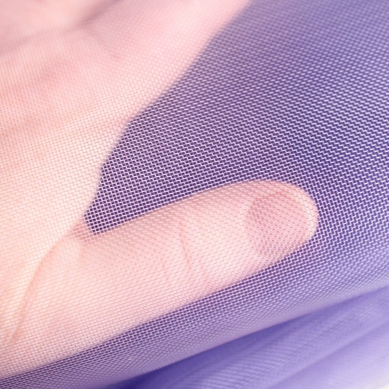 Purple Nylon Mesh Can be Used for Corset Making
