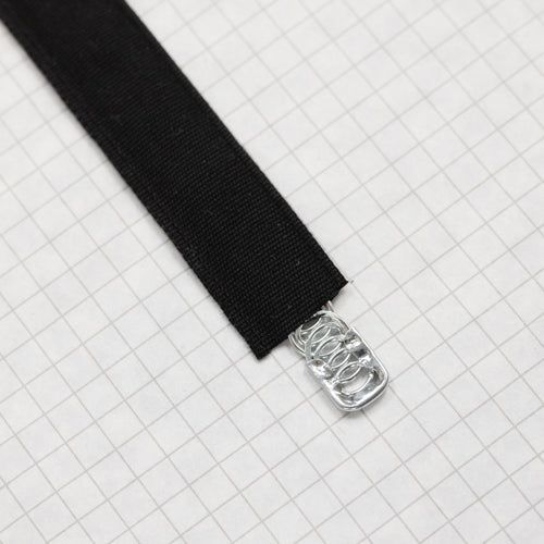 3/4 inch wide bone casing with spiral corset bone, used in corset making