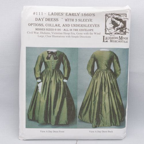Information for Day Dress for the 1860's Pattern