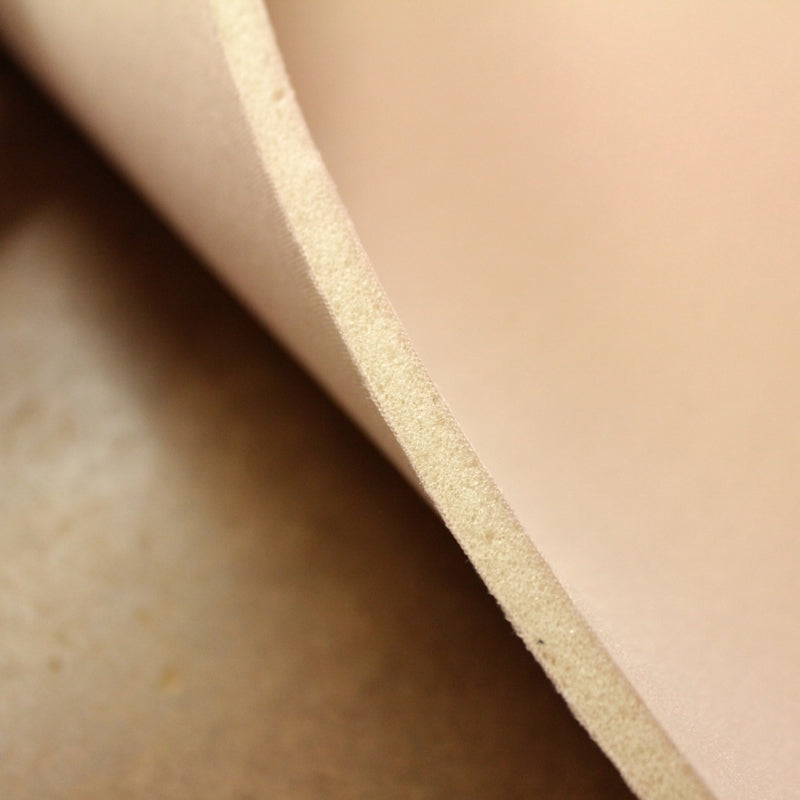 Bra foam for making seamed bra cusp