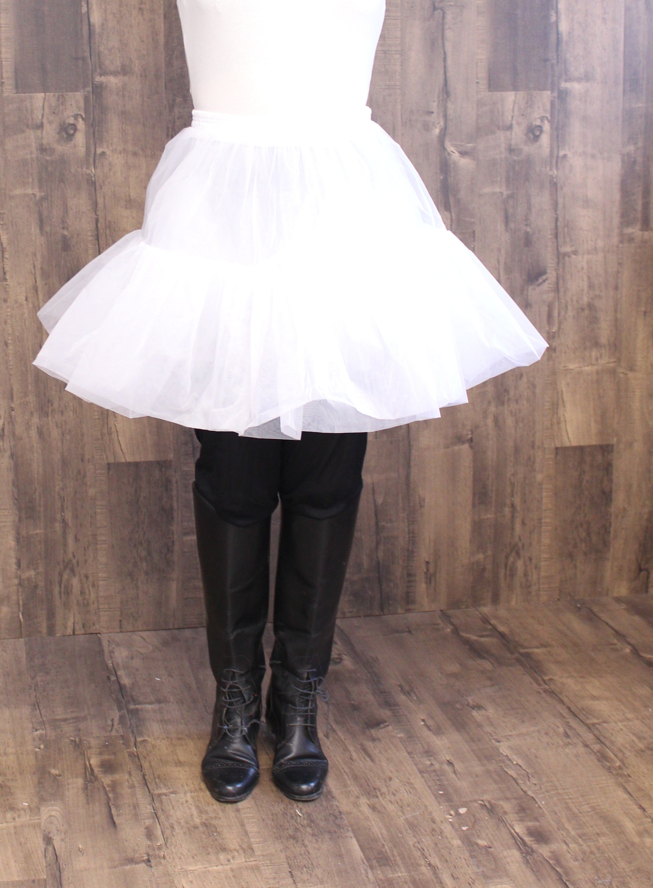 Short ruffled petticoat - crinoline