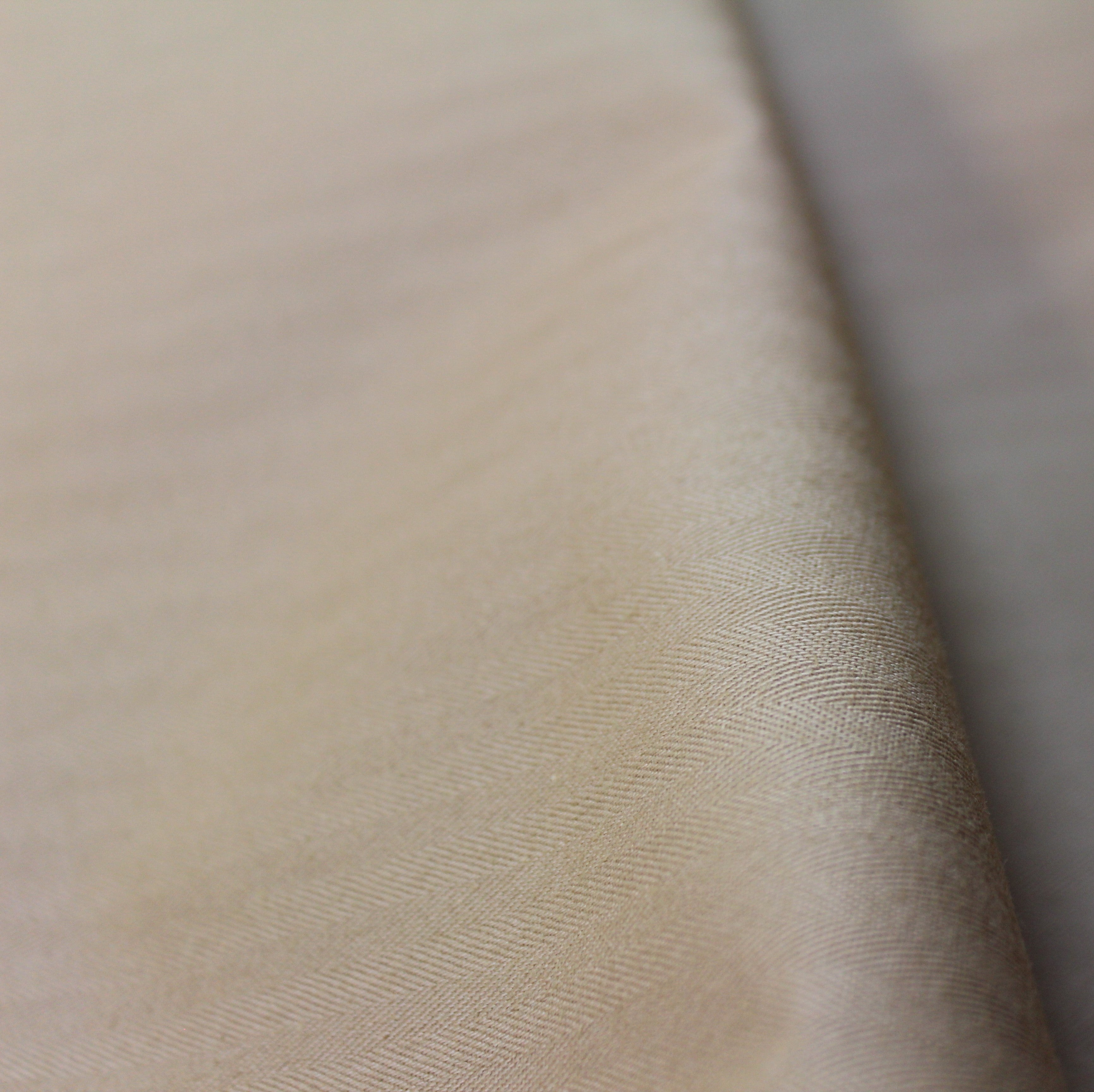 Herringbone Coutil, Beige 62 inch wide