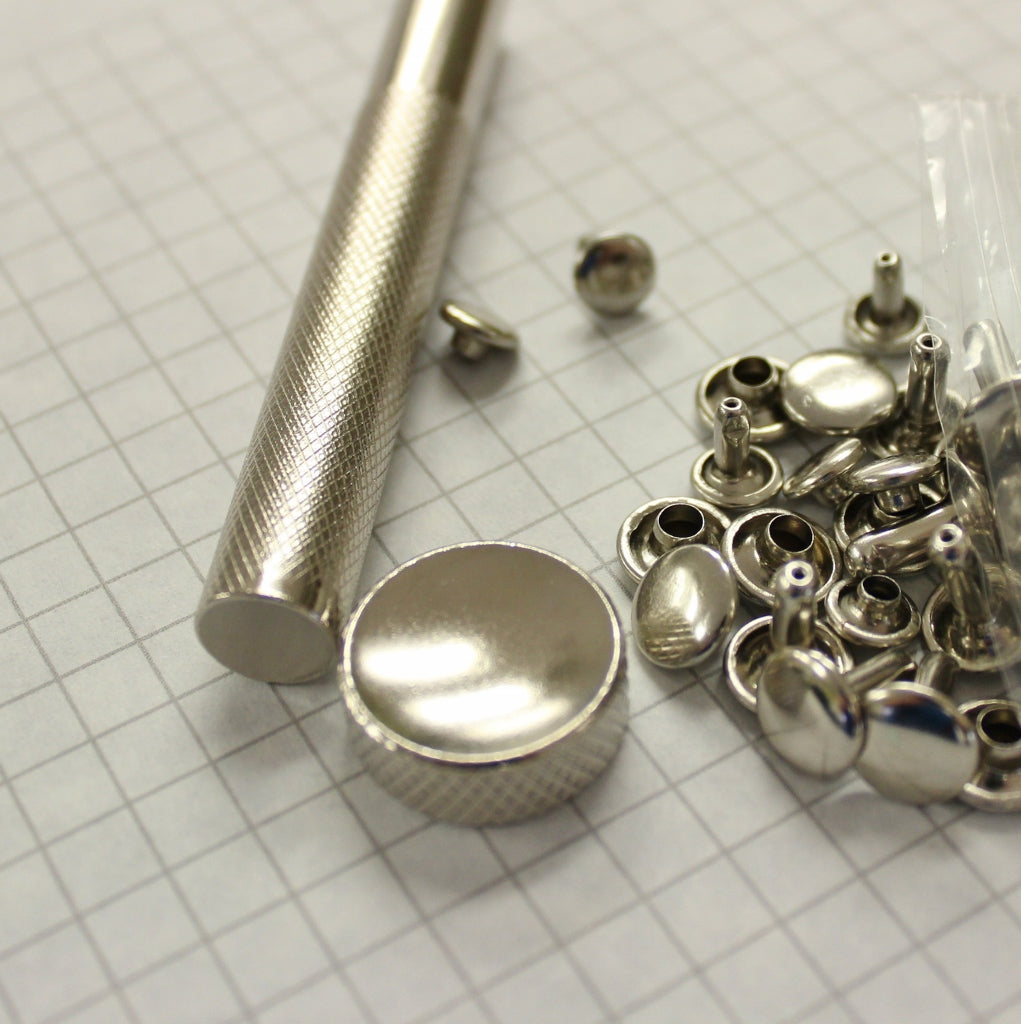 Rivet Setting Kit for Double Cap Rivets