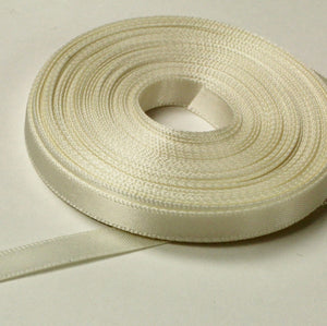 Ribbon, double faced satin, 6mm 100% Polyester