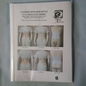 Pattern, Underbust corset, men's & womens