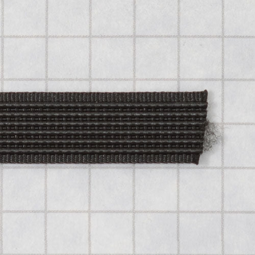 Woven boning like Rigelene 10mm wide (3/8inch), Black