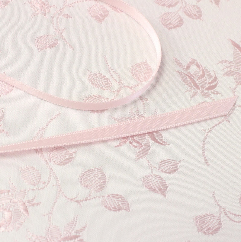 Pale Pink Silky Seam Binding Woven Ribbon, 15mm (9/16in) wide *Sold Per  Metre*