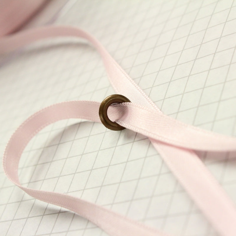 Pale Pink Silky Seam Binding Woven Ribbon, 15mm 9/16in Wide sold