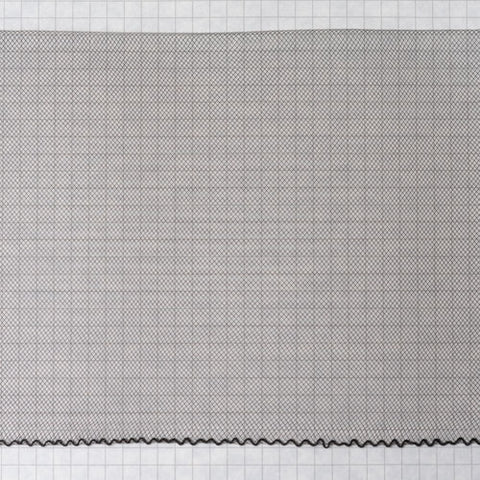 Flat Crin 6 inch wide-Black or White