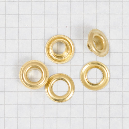 Grommets & washers brass size 0 (gross)