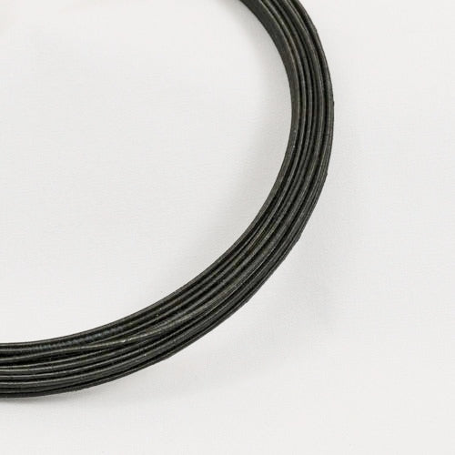 Hat wire/millinery wire 16 gauge black 30yd coil