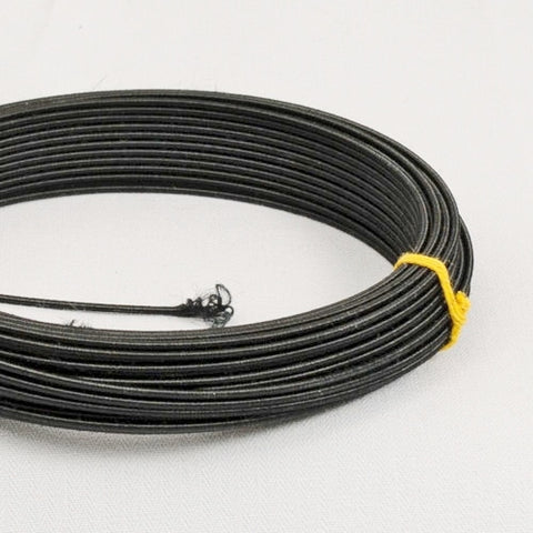 Hat wire/millinery wire 19 gauge black 20yd coil