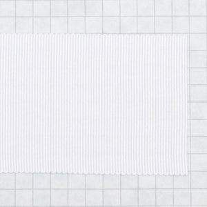 100% Rayon Petersham Ribbon 50 mm (2 inch) wide - White