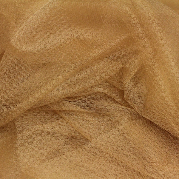 invisible on the skin fabric, soufle in tan colour