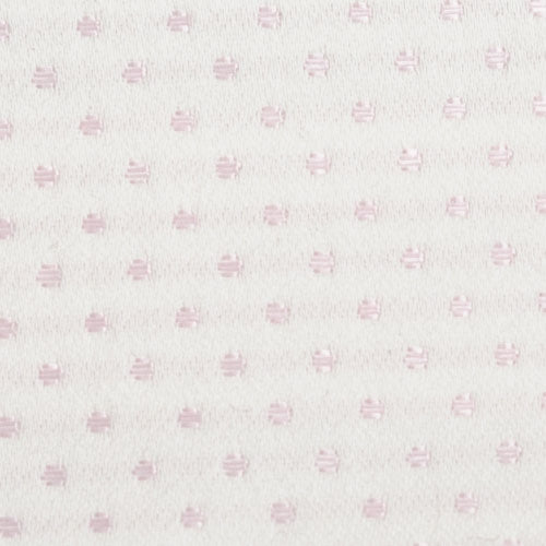 Spot Coutil Cream with Pink Dots, 54 inch wide