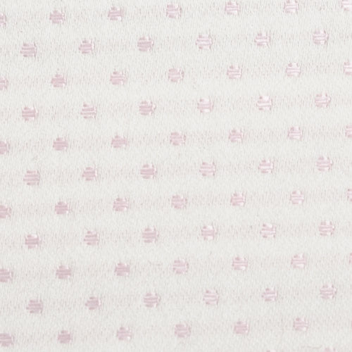 Spot Coutil Cream with Pink Dots, 54 inch wide
