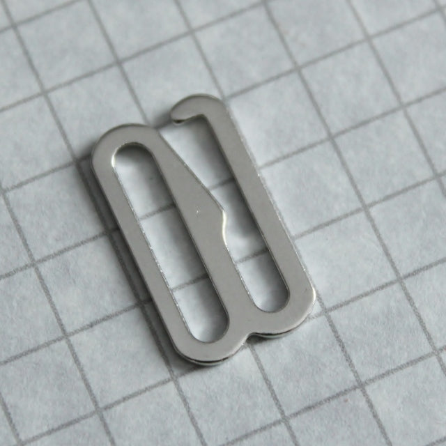 Garter Links, nickel 16 mm (5/8 in)silver