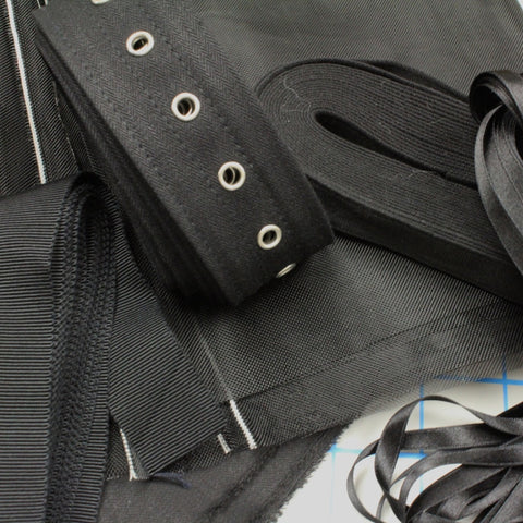 Mesh & Coutil Corset Kit - Soft Materials Only