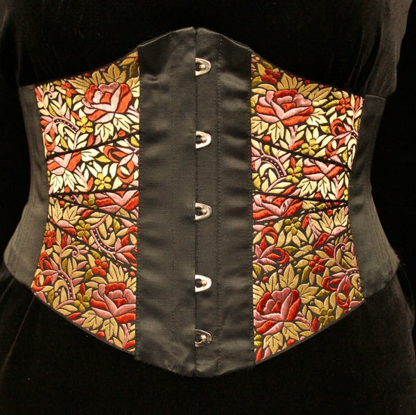Ribbon corset waist cincher