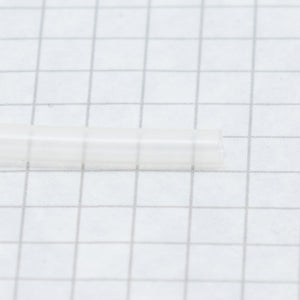 Lacing tips, shrink tips, clear 1/8 in to finish cord ends